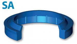 Cilindra bīdņa netīrumu noņēmējs ar ārējo lūpu (SA)