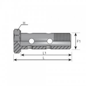 Double Metric Bolt. (ABFDM)