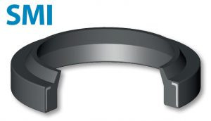 Rod wiper with internal metal cage (SMI)