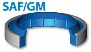 Rod wiper with metal cage (SAF/GM)