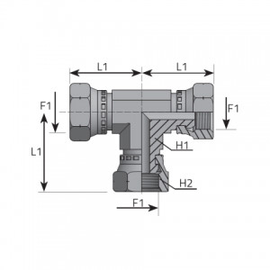 Tee metric female. (TFGM)