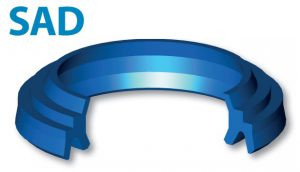 Двухходовый цилиндрический отбойник с плечом для снятия грязи (SAD)