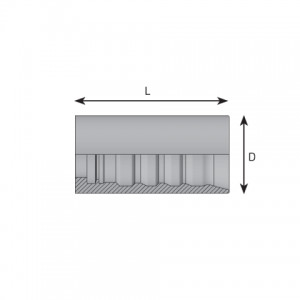 Прессовальная гильза Waterblast для шлангов. (WB4)