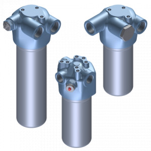  In-line filter, working pressure 80 bar (1160 psi), flow rates up to 200 l/min. (LMP-MULTIPORT)