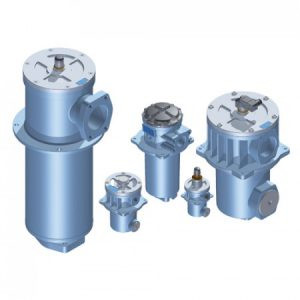  In-line or tank mounted return filter with oil flow external to internal filtering element. Working pressure 20 bar (290 psi), flow rates up to 1500 l/min. (FRI)