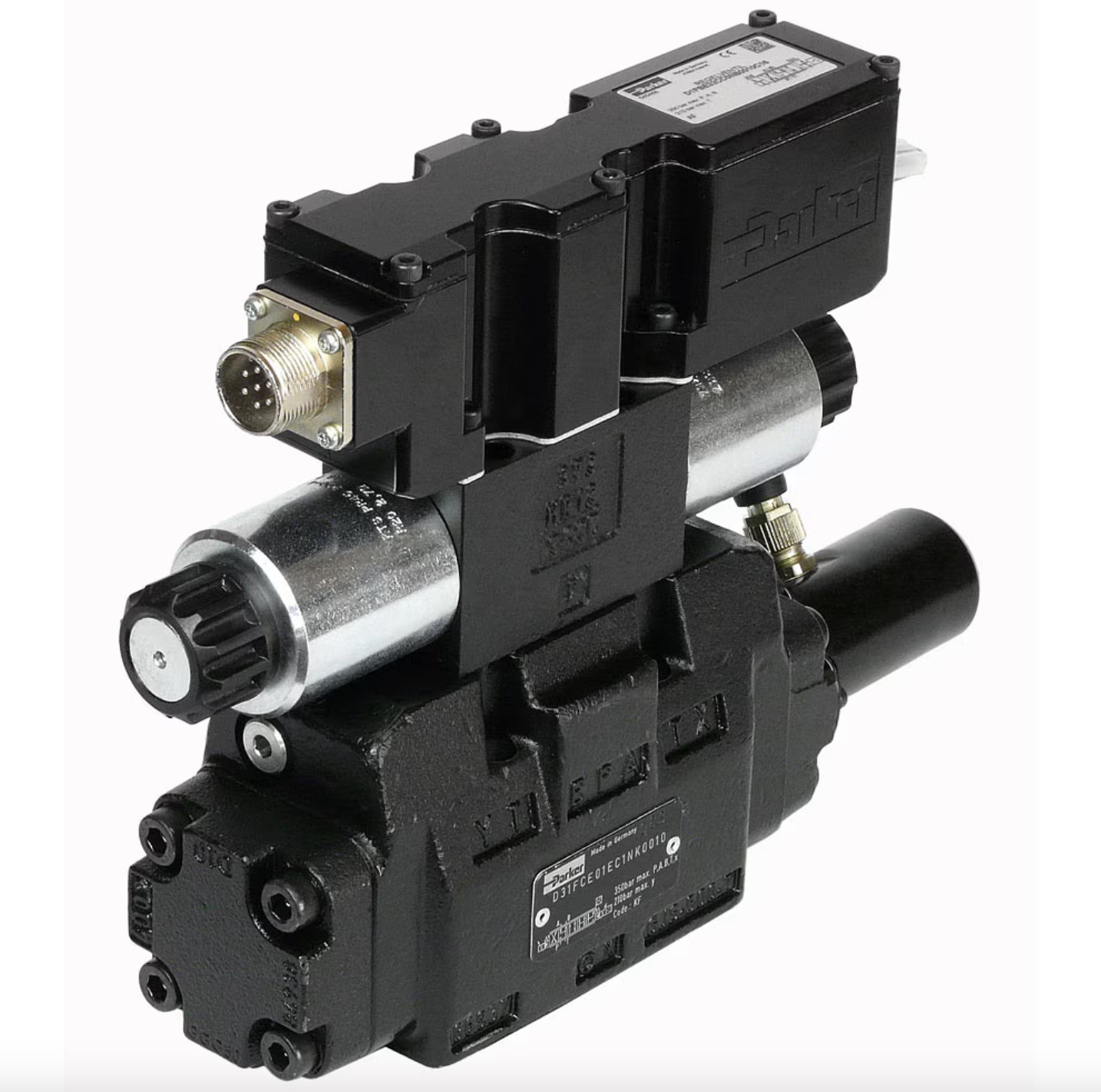 Parker Hannifin M6d43359ba1ca4b8162a5e04cea5a764d3 Pilot Operated Proportional Directional Control Valve - Series D31FC / D41FC / D91FC / D111FC