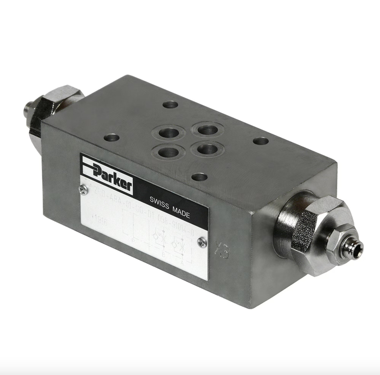 Parker Hannifin M6d43359ba1ca4b8162a5e04cea5a764d3 Throttle Check Valve - Series ZRD