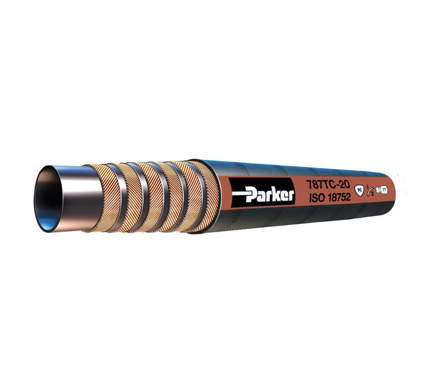 Parker Hannifin M6d43359ba1ca4b8162a5e04cea5a764d3 Hydraulic Constant Working Pressure Hose 5000 PSI - GlobalCore 787 Hose