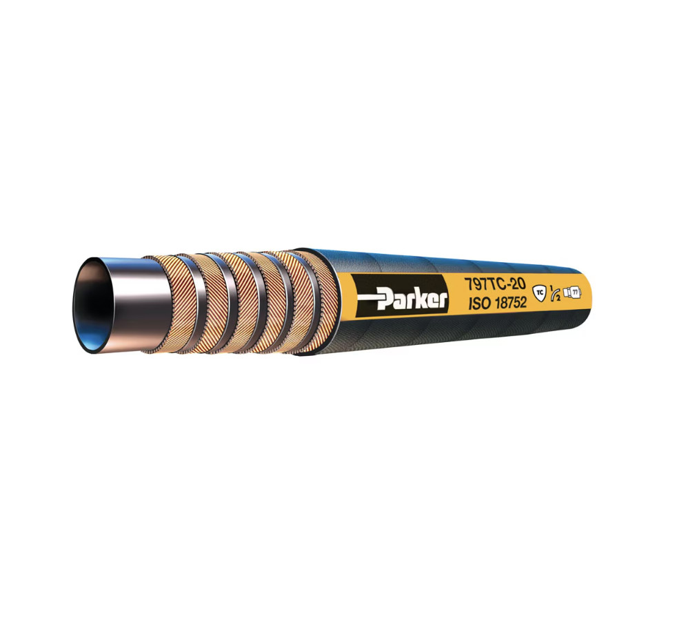 Parker Hannifin M6d43359ba1ca4b8162a5e04cea5a764d3 Hydraulic Constant Working Pressure Hose 6000 PSI - GlobalCore 797 Hose