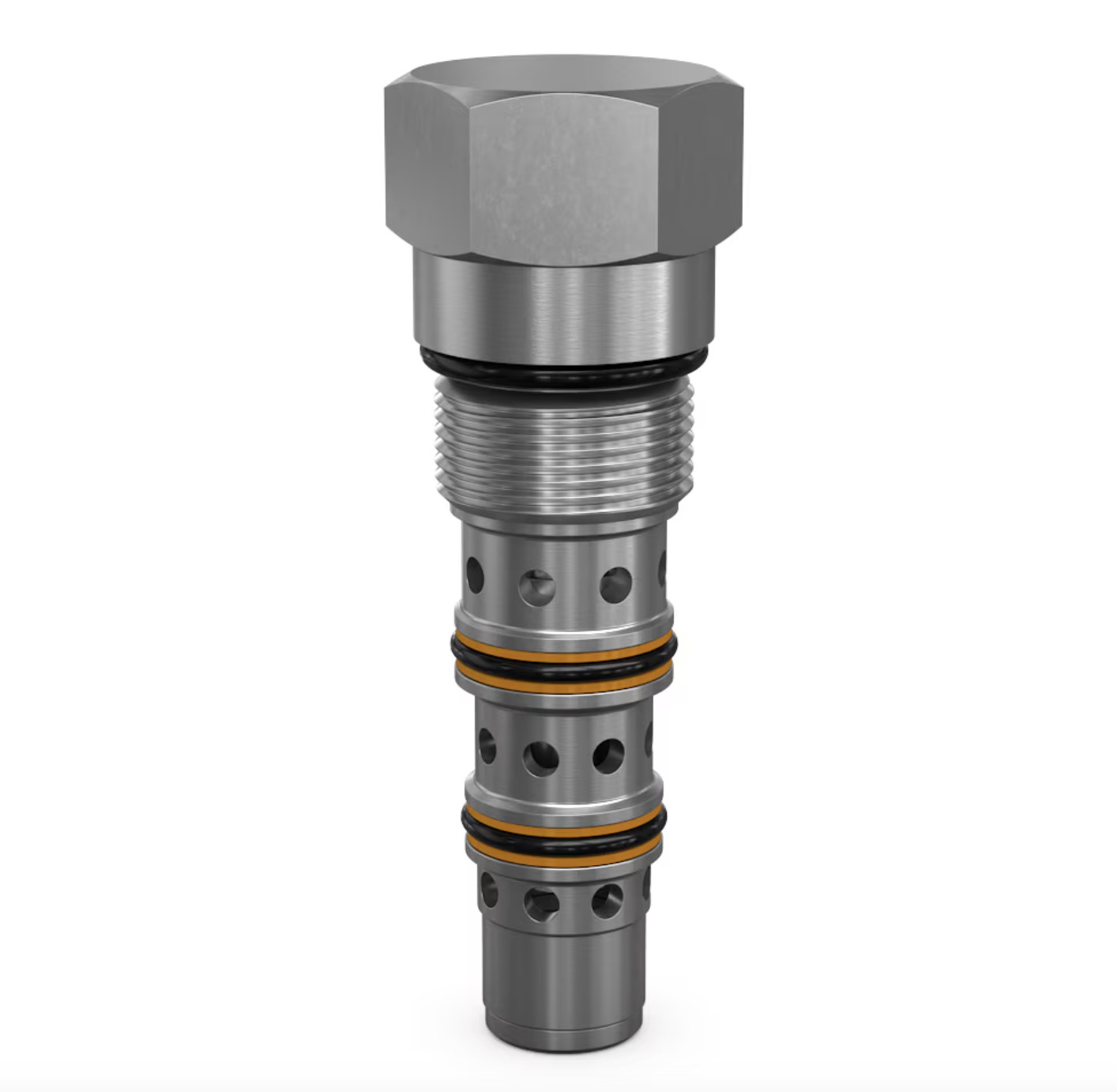 Parker Hannifin M6d43359ba1ca4b8162a5e04cea5a764d3 Cartridge Spool Type Shuttle Valves with All Ports Closed