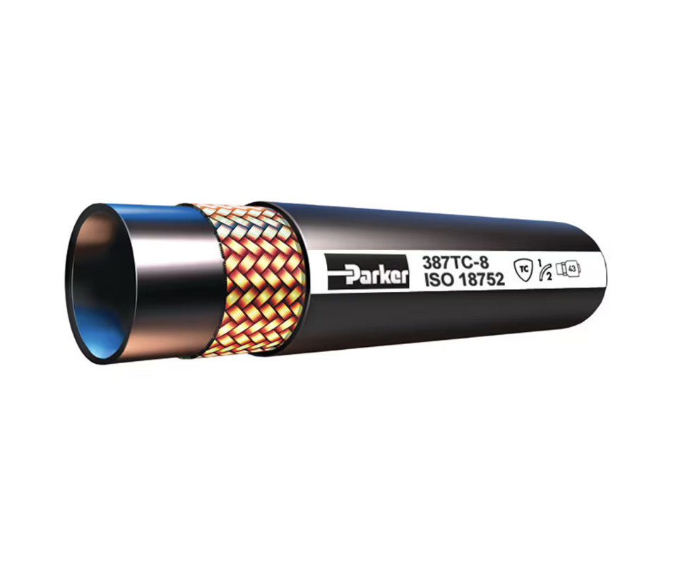 Parker Hannifin M6d43359ba1ca4b8162a5e04cea5a764d3 Hydraulic Constant Working Pressure Hose 1000 PSI - GlobalCore 187 Hose