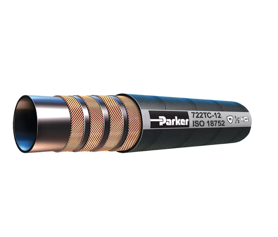Parker Hannifin M6d43359ba1ca4b8162a5e04cea5a764d3 Hydraulic Constant Working Pressure Hose 4000 PSI - GlobalCore 722 Hose