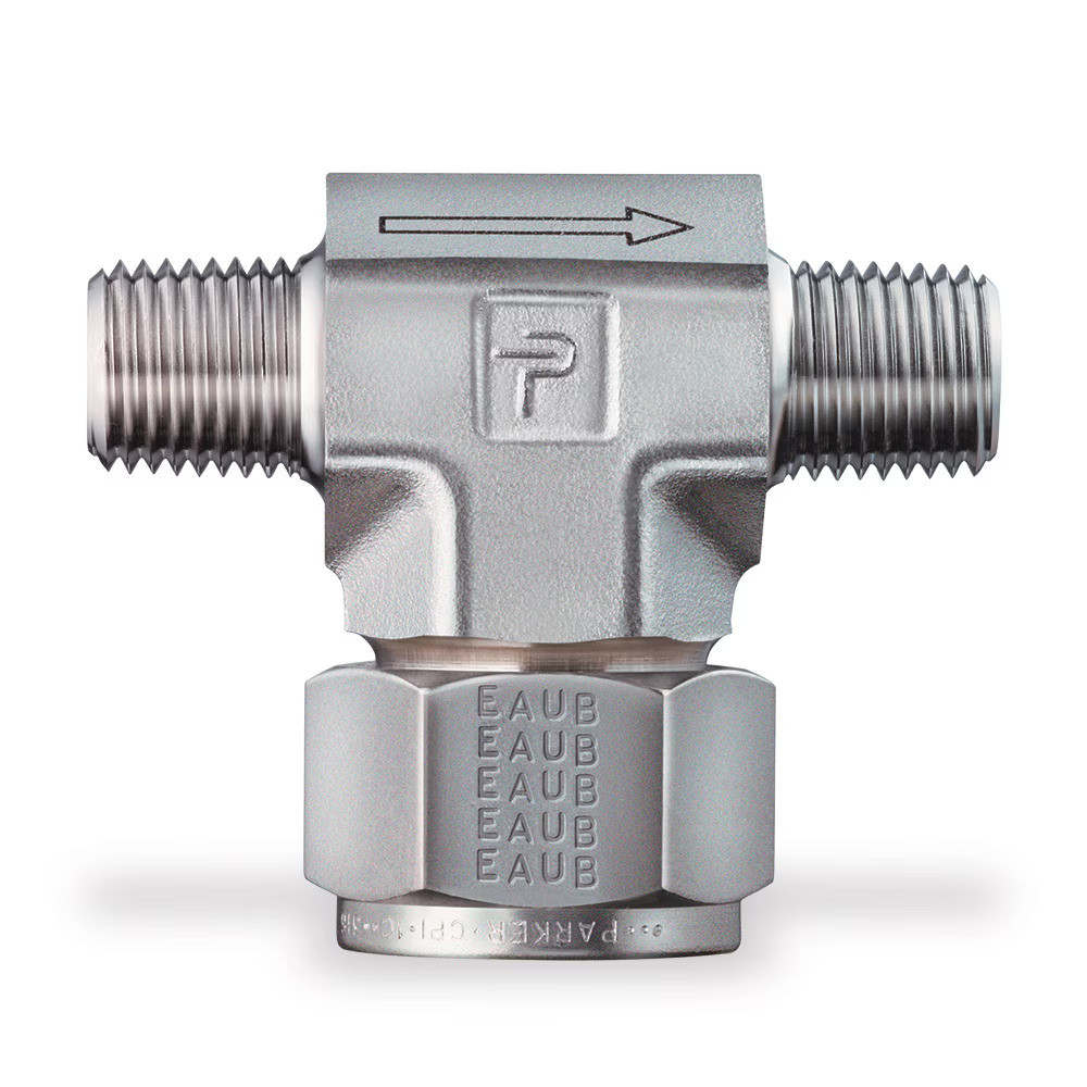 Parker Hannifin M6d43359ba1ca4b8162a5e04cea5a764d3 Filter Valve, InLine Tee Filter - FT Series