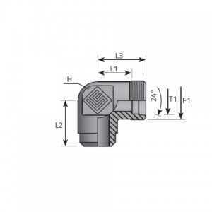 Vitillo Din Fittings Welding male elbow. (LME..LSW)