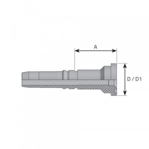 Vitillo Press Fitingi Фланцевое соединение SAE 6000 PSI / SFS –I interlock. (KFDP)